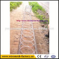 pvc barbed wire mesh single coil razor barbed wire